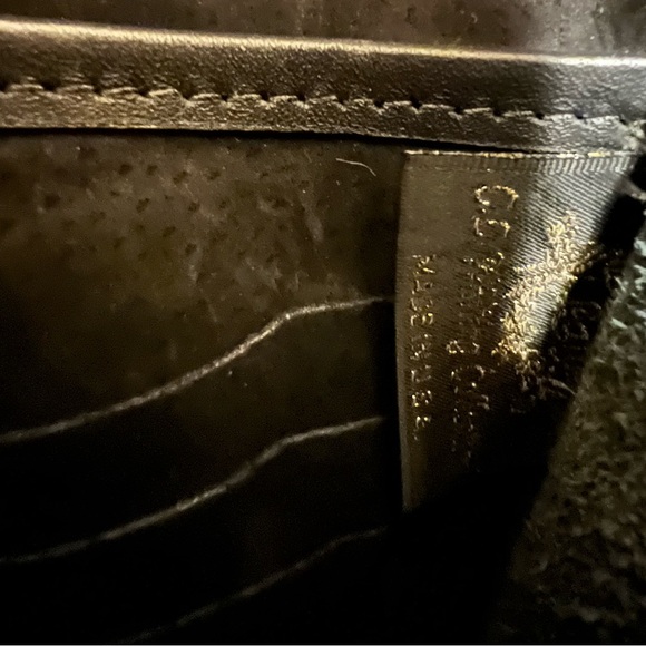 CL Whiting Black and Tan Leather Shoulder Bag - Picture 3 of 5